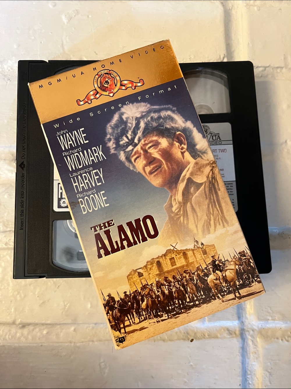 VHS tapes “The Alamo” 1960 classic directed by and starring John Wayne